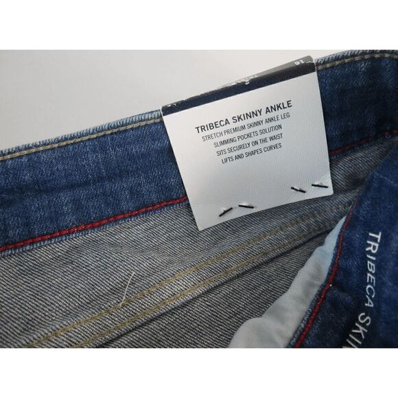 Tommy Hilfiger Women's Tribeca TH Flex Ankle Skinny Jeans 16 - Picture 10 of 12